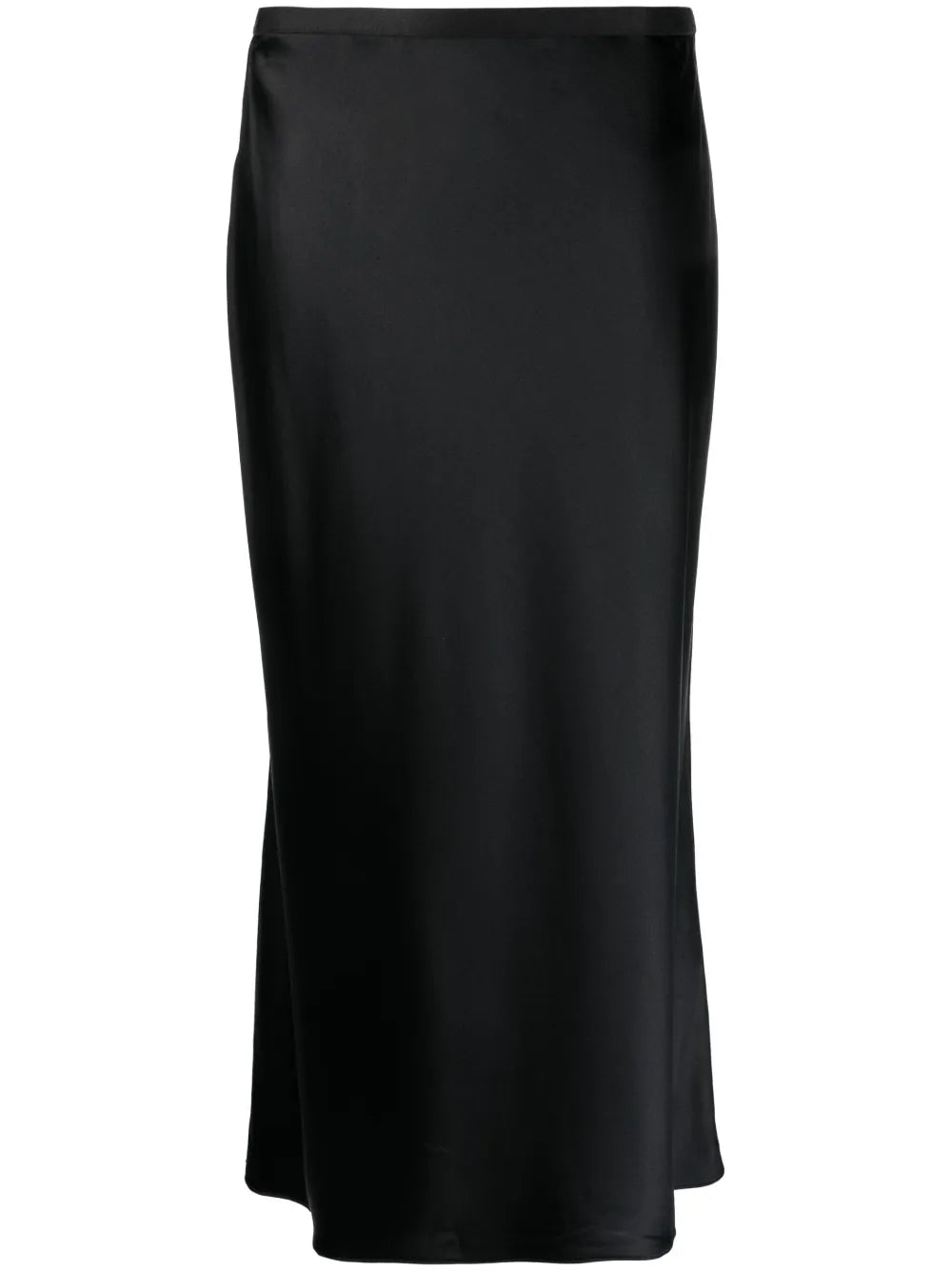 Silk Bias-Cut Midi Skirt