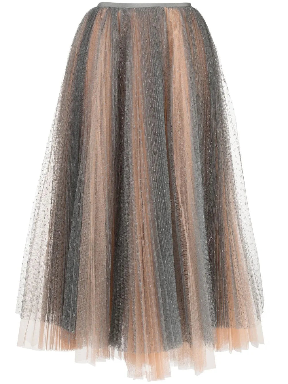 High-Waisted Tulle Skirt