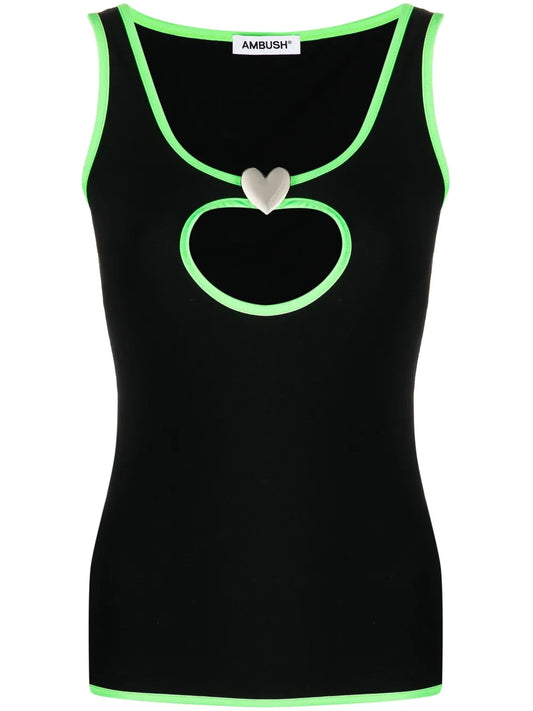 Heart Hole Tank Top