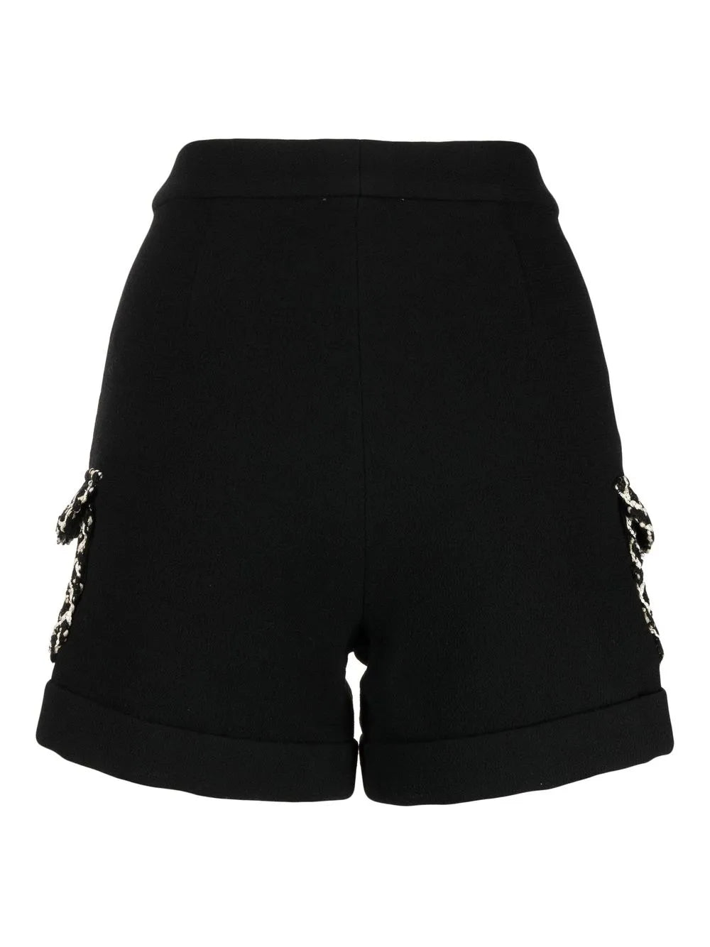 Tweed Pocketed Shorts