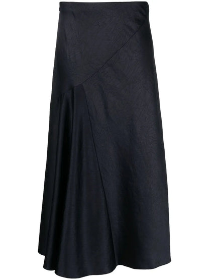 Draped Slip Skirt