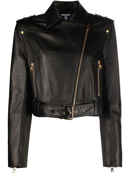 Leather Biker Jacker