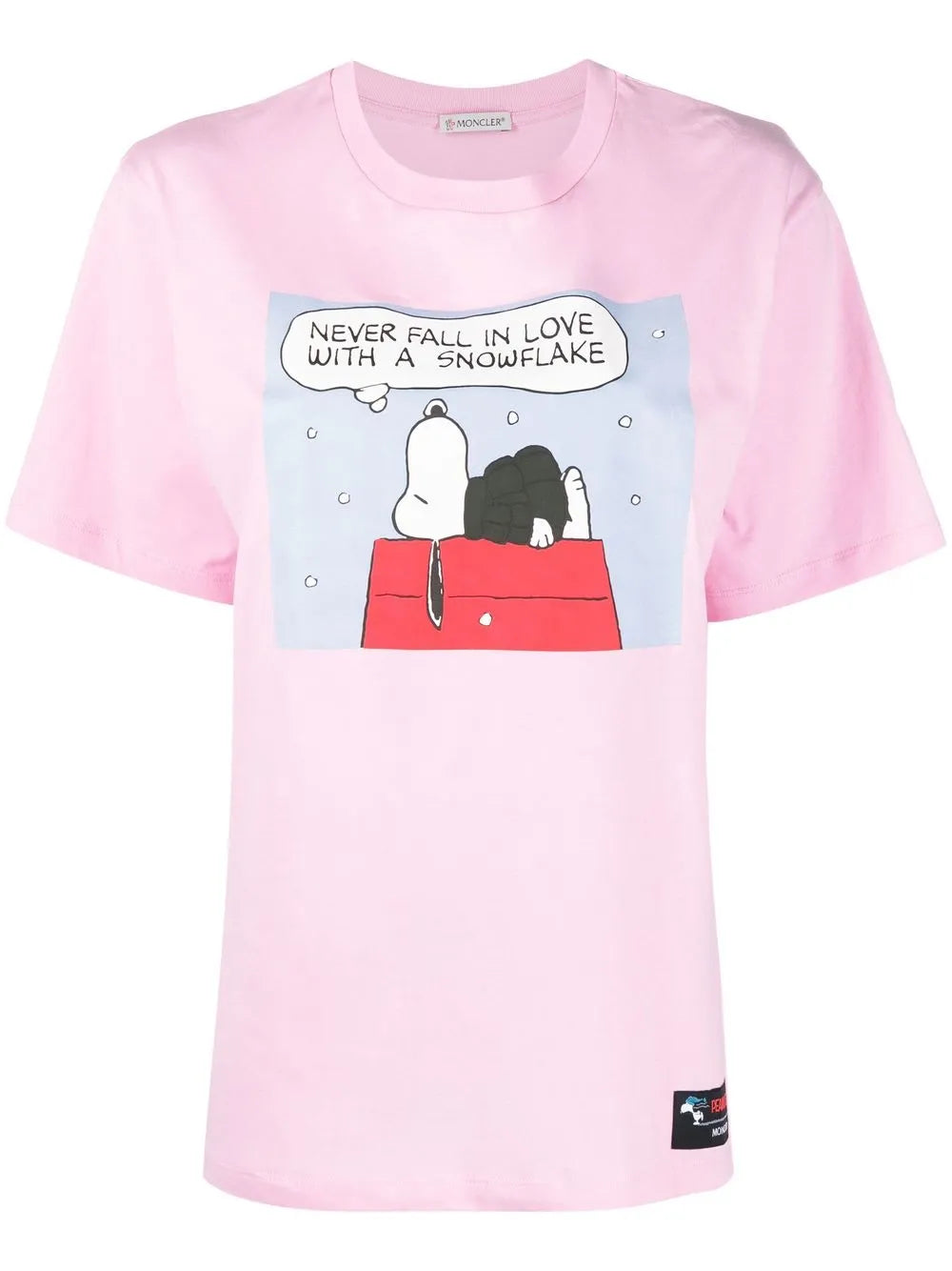 Peanuts-Print Cotton T-Shirt