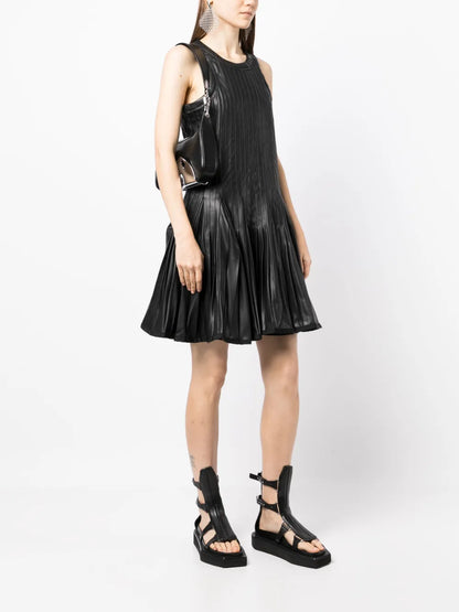Sleeveless Flared Dress