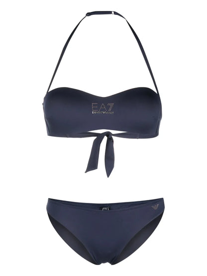 Logo-Embellished Bikini Set