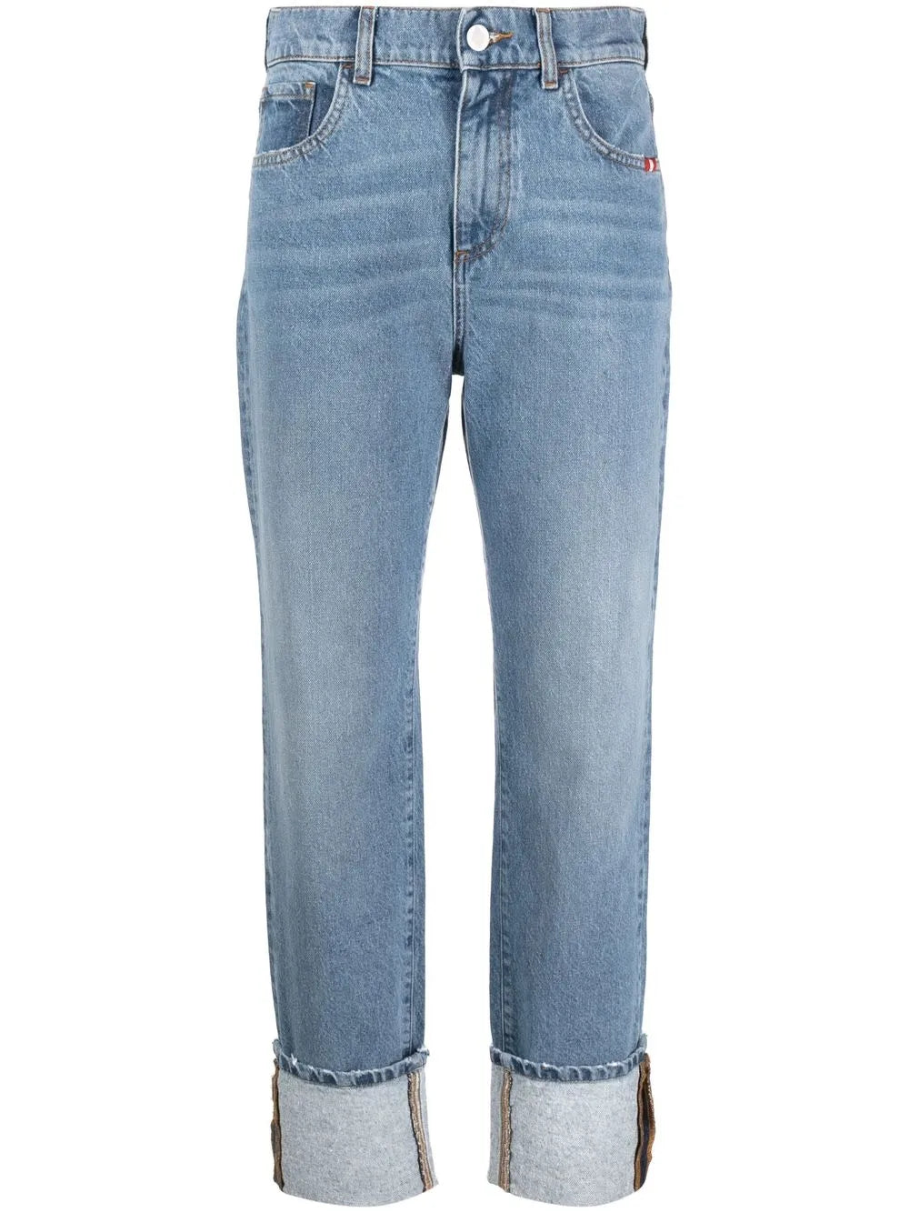 Drainpipe Straight-Leg Jeans