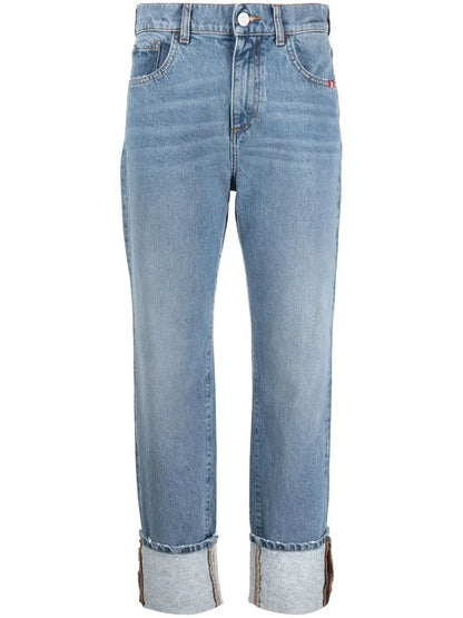 Drainpipe Straight-Leg Jeans