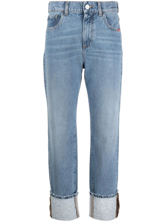 Drainpipe Straight-Leg Jeans