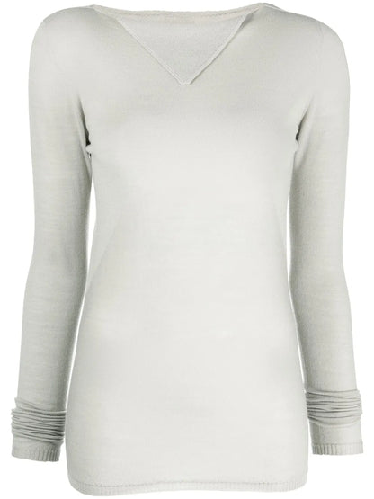 Column Knit Sweater