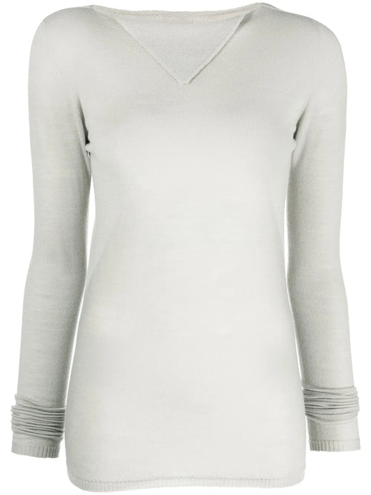 Column Knit Sweater