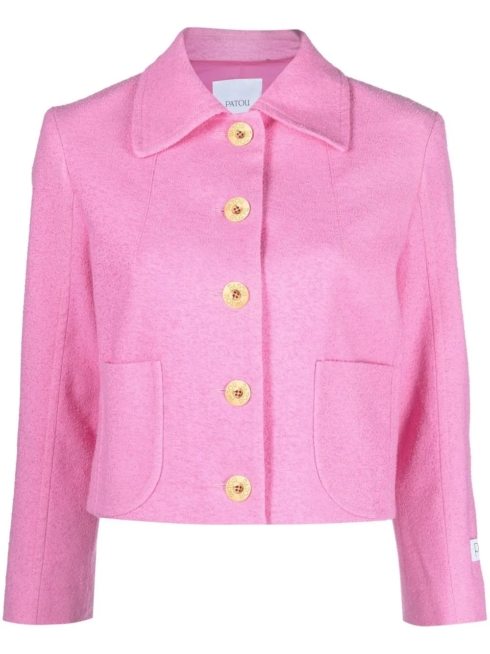 Single-Breasted Tweed Jacket