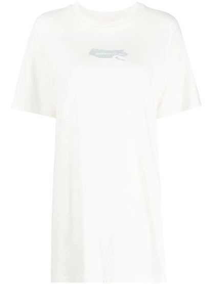 Graphic-Print Long T-Shirt