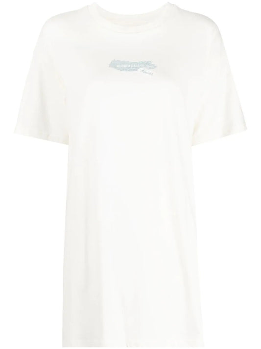 Graphic-Print Long T-Shirt