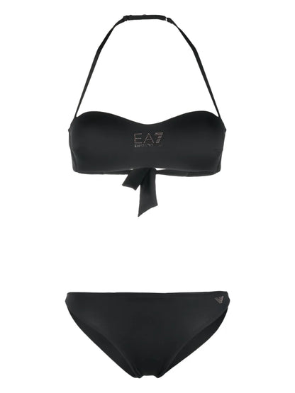 Logo-Embellished Bikini Set