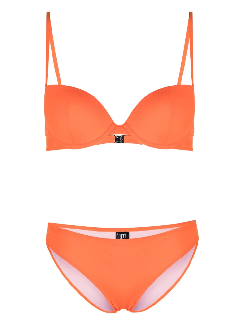 Logo-Print Bikini Set