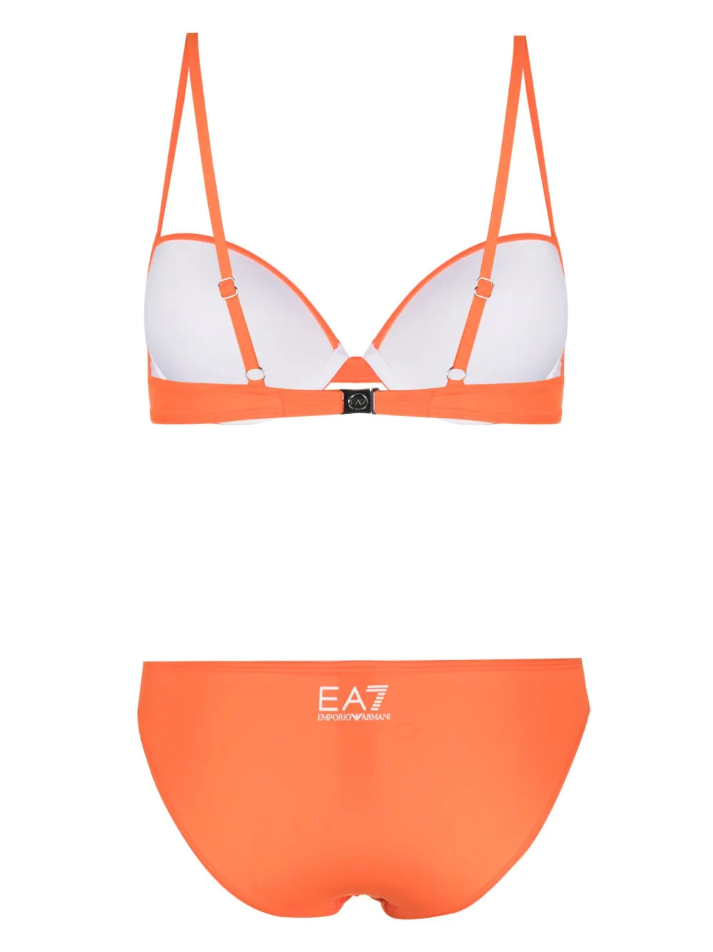 Logo-Print Bikini Set