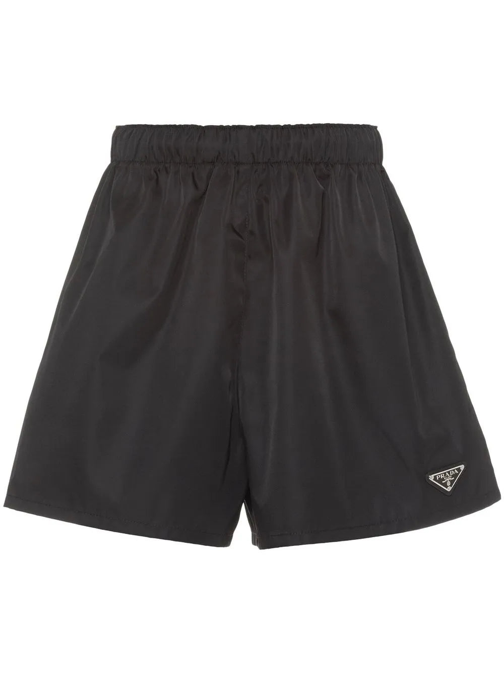Re-Nylon Triangle-Logo Shorts