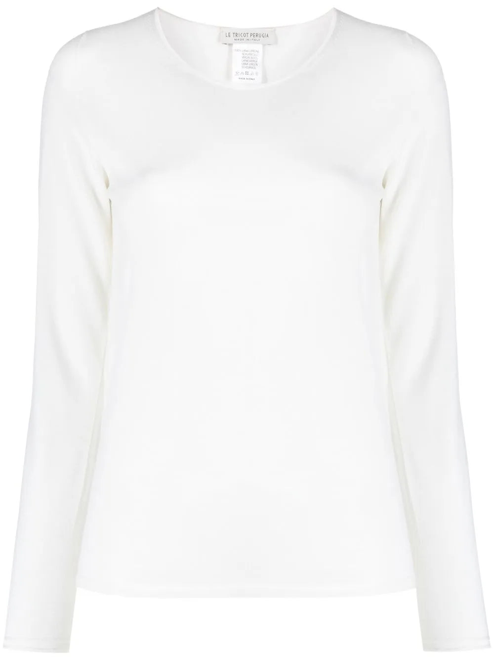 Crew-Neck Wool Sweater