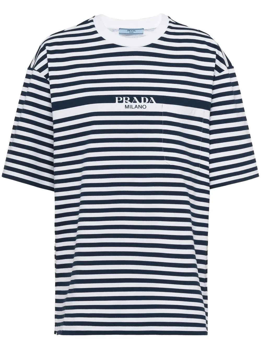 Striped Logo-Print T-Shirt