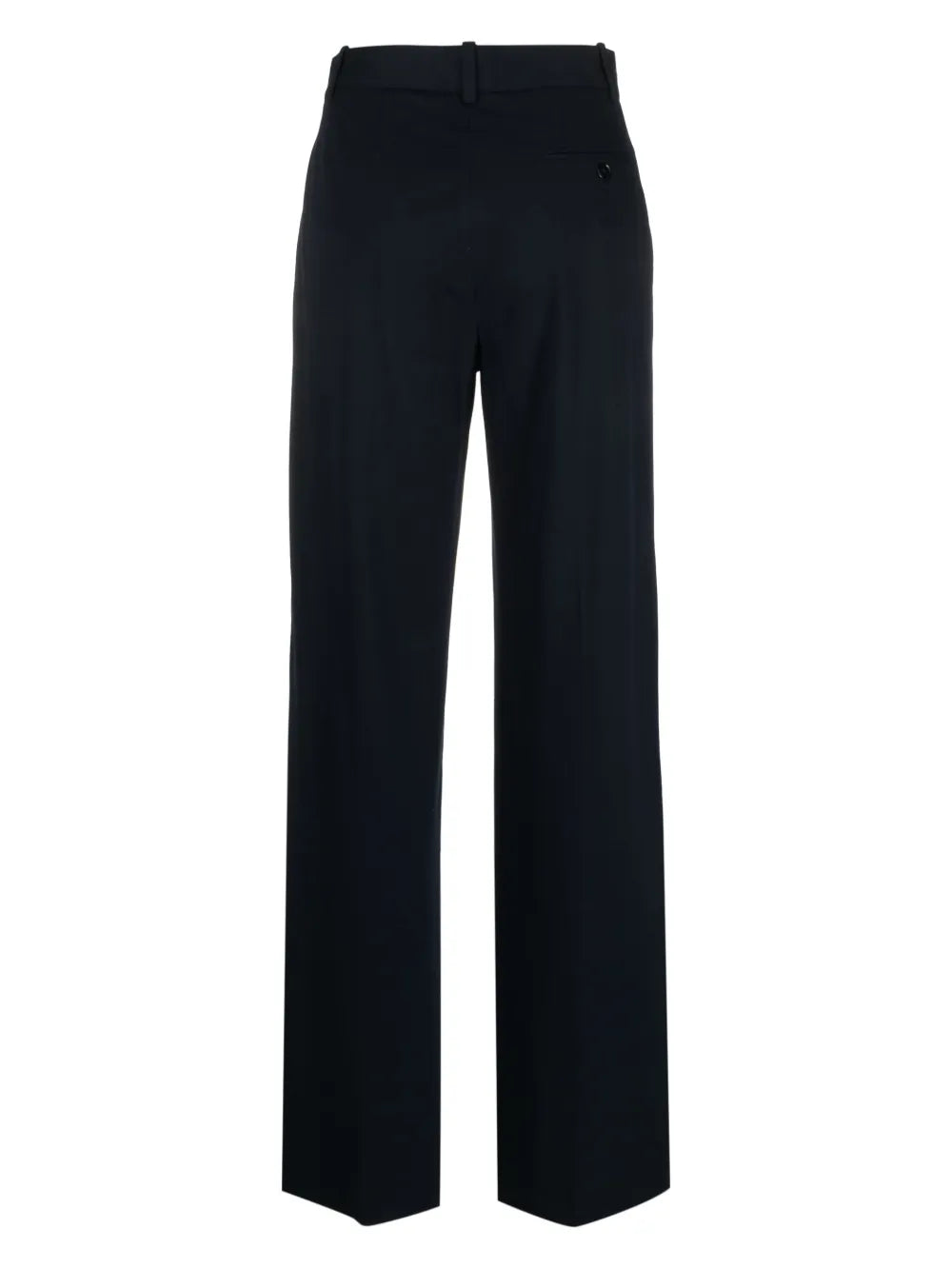 Pressed-Crease Wide-Leg Trousers