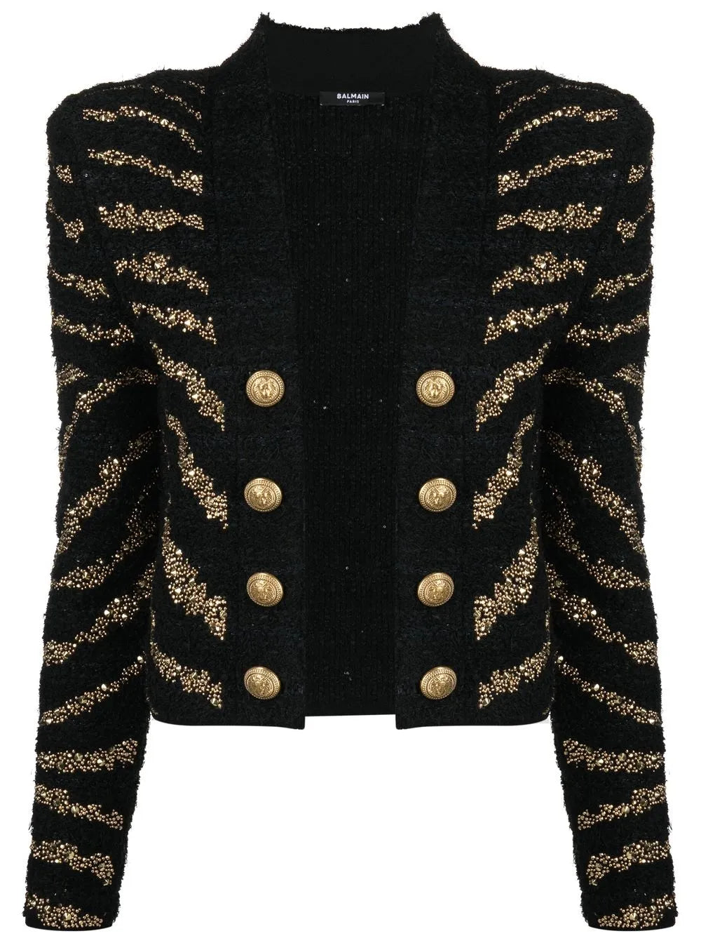 Striped Cardigan Coat