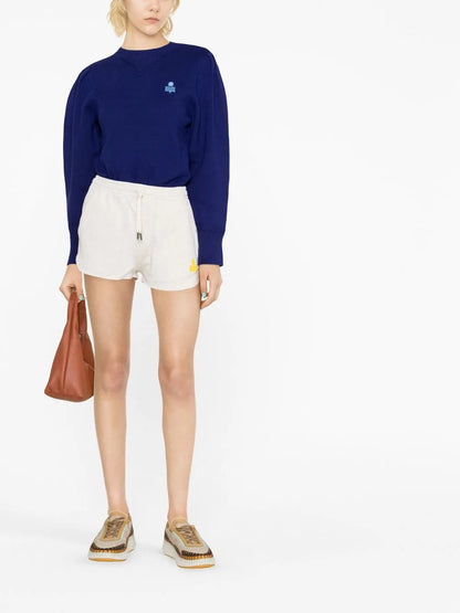 Mifa Logo-Print Track Shorts