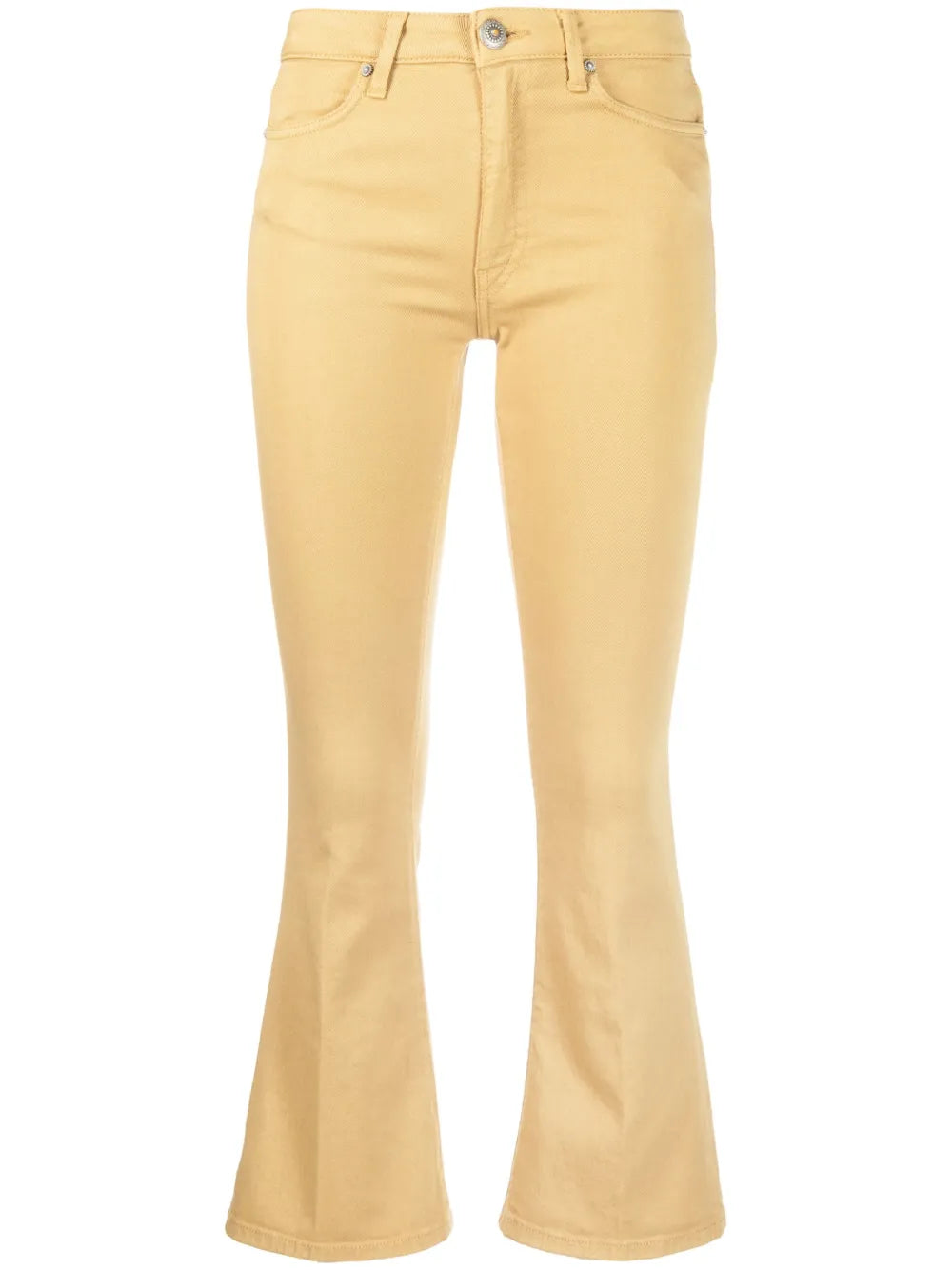 Logo-Patch Bootcut Jeans
