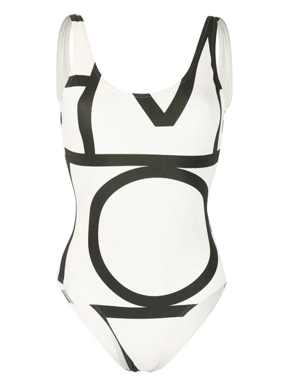Monogram One-Piece Swimsuit