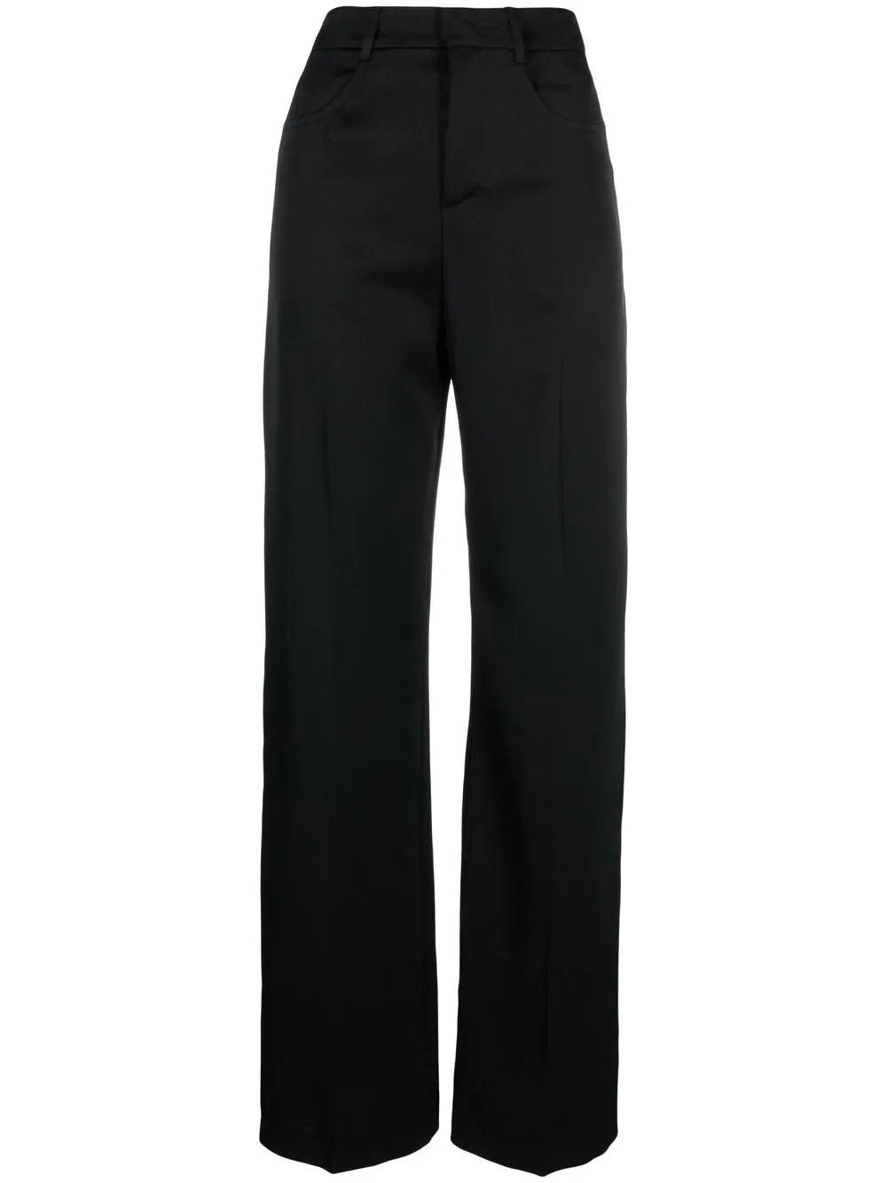 Straight-Leg Cut Trousers