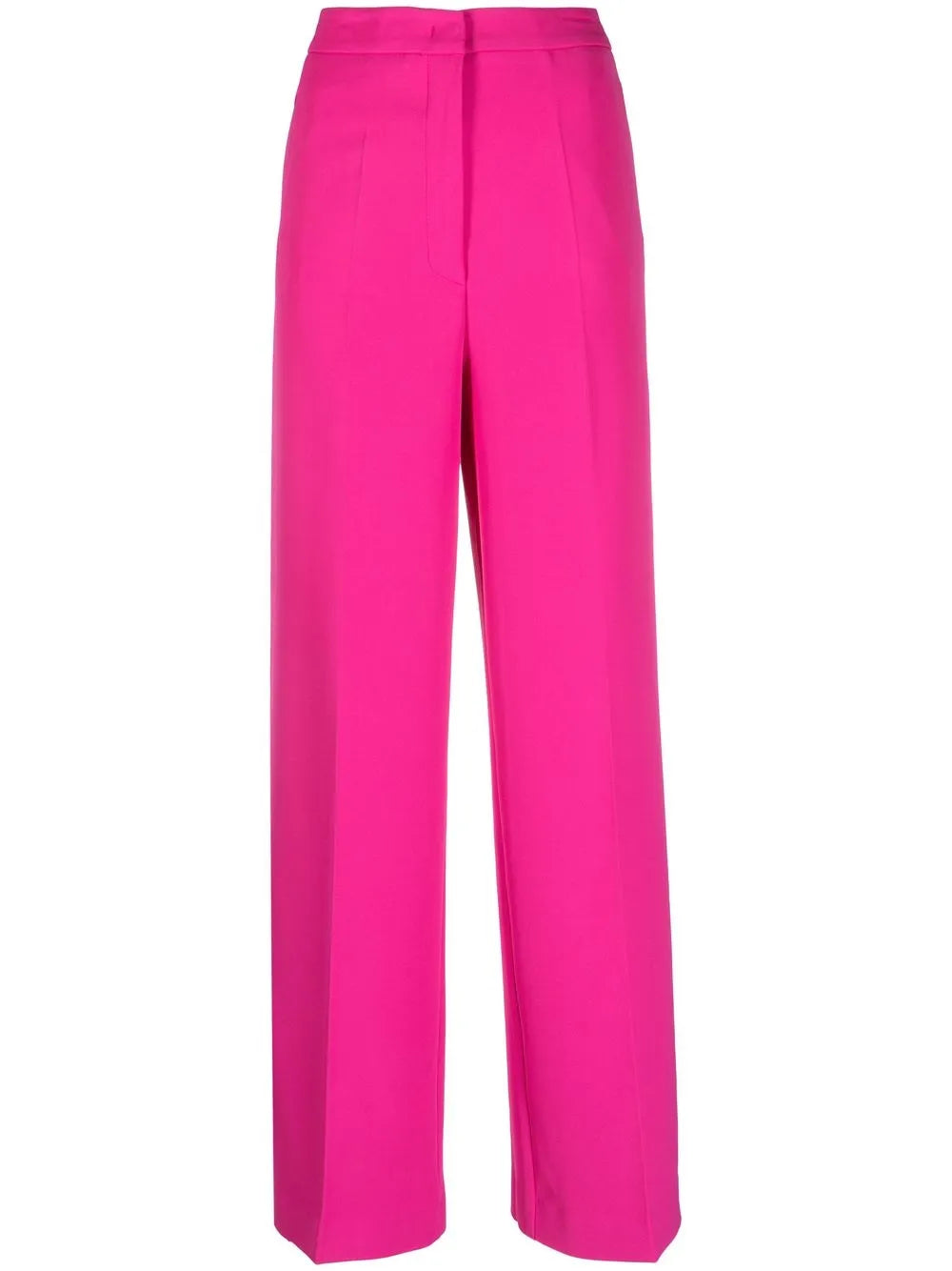 Overlapping-Panel Palazzo Pants