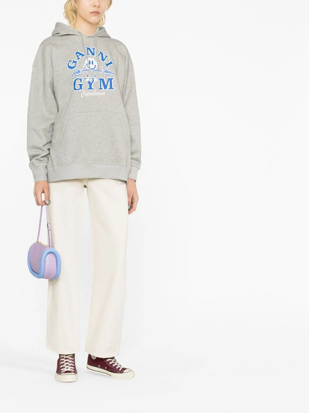 Gym-Print Organic Cotton Hoodie