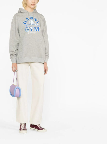 Gym-Print Organic Cotton Hoodie