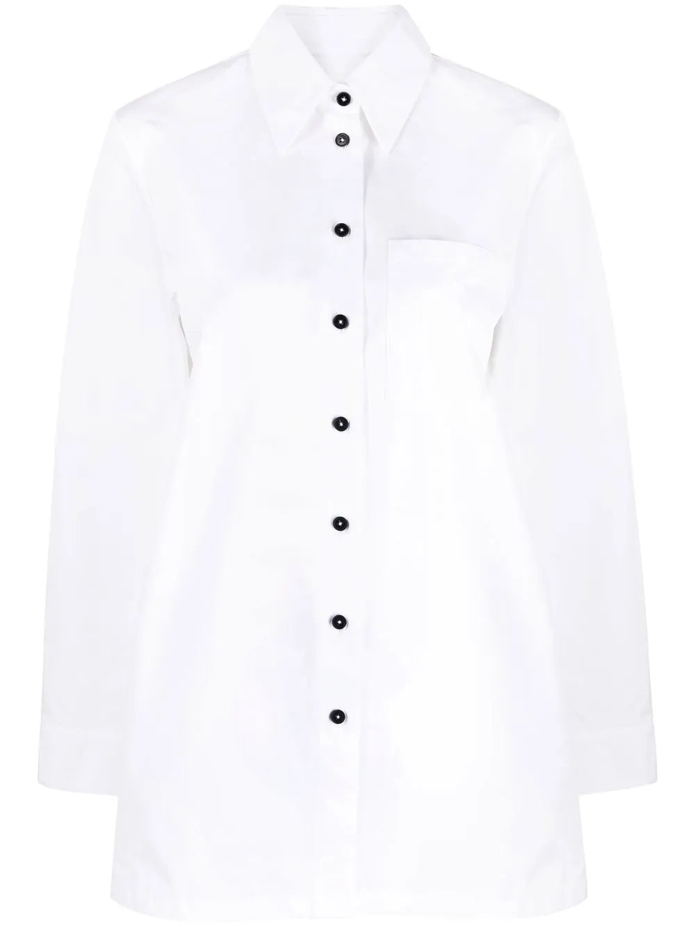 Long-Sleeved Patch Pocket Shirt