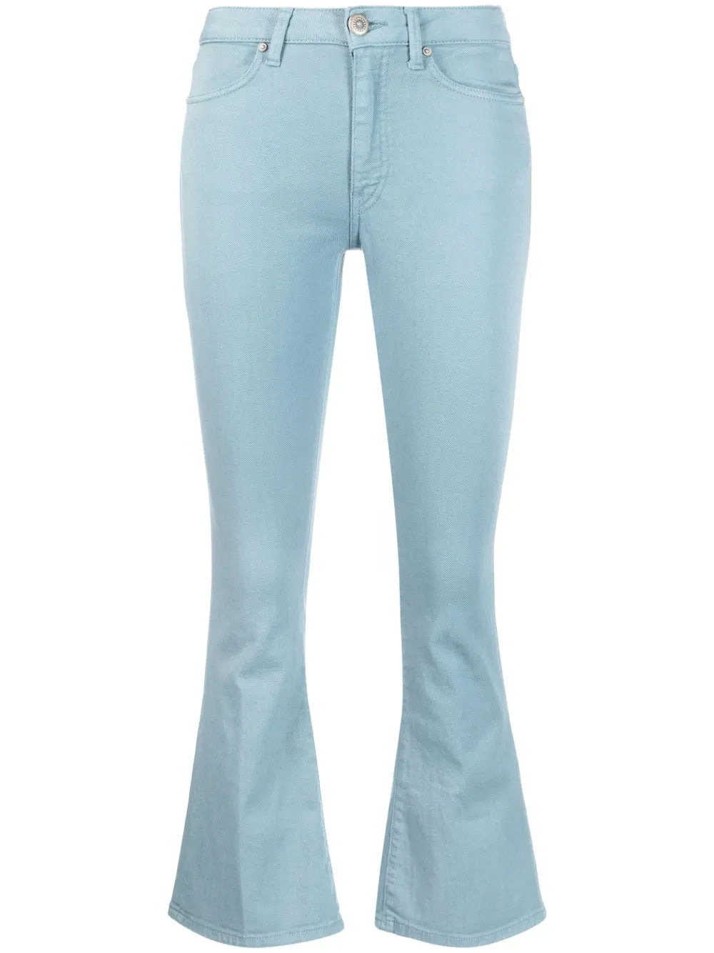 Logo-Patch Bootcut Jeans