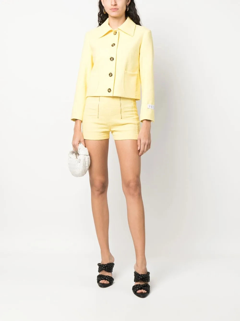 Double Zip Fastening Tailored Shorts