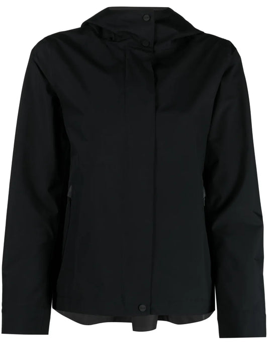 Zip-Fastening Hooded Jacket