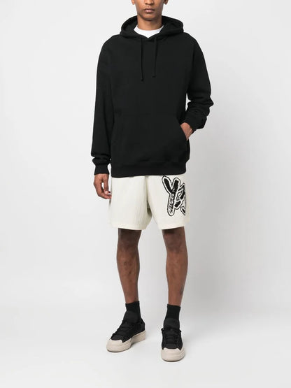 Intarsia-Knit Logo Bermuda