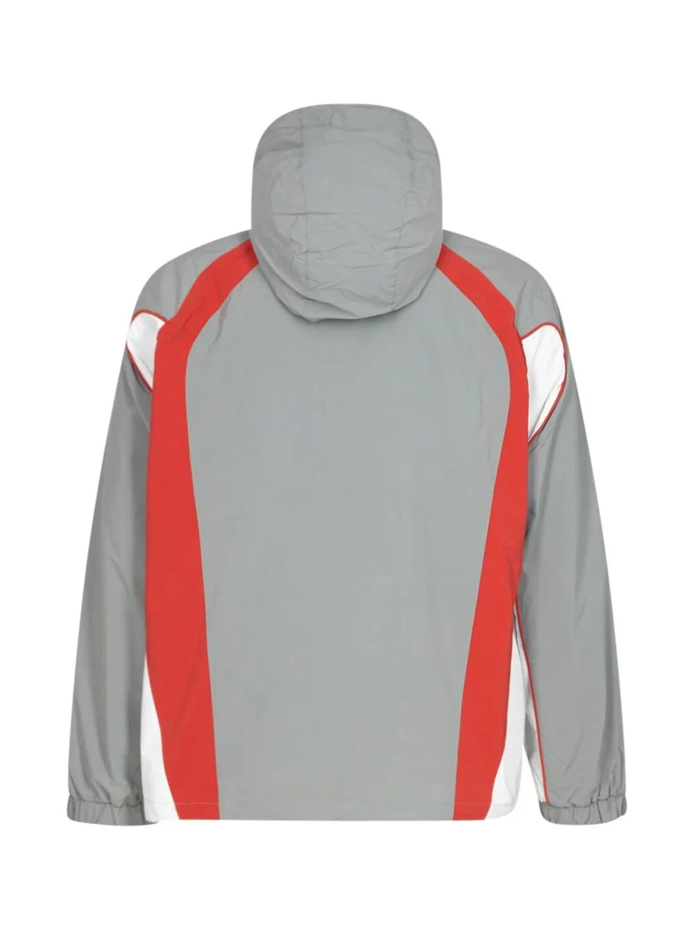 Panelled Half Zip Hooded Jacket