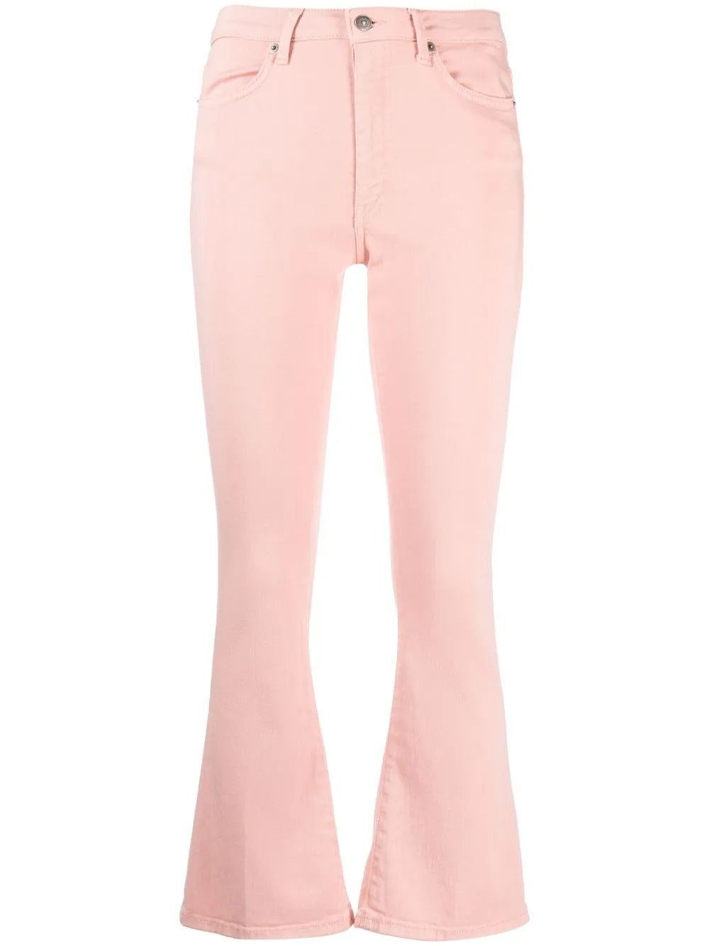 Low-Rise Flared Trousers