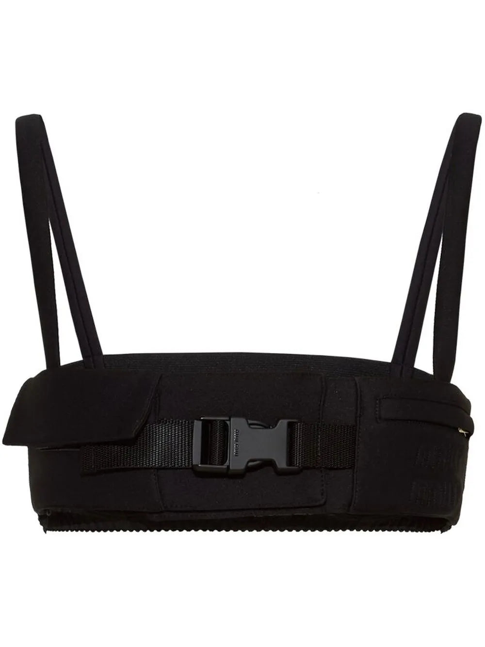 Radzimir Buckle-Detail Bralette Top