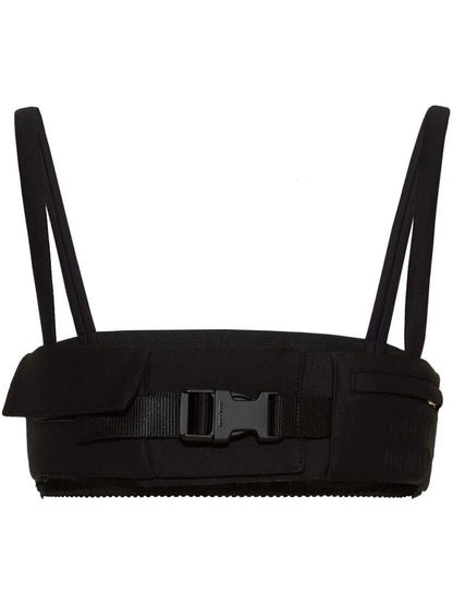Radzimir Buckle-Detail Bralette Top