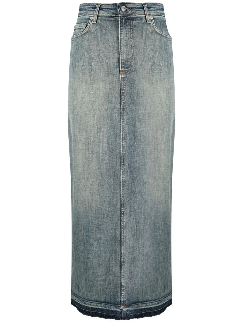 Denim Maxi Skirt