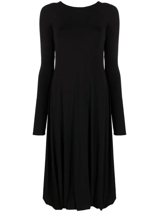 Open-Back Midi Dress