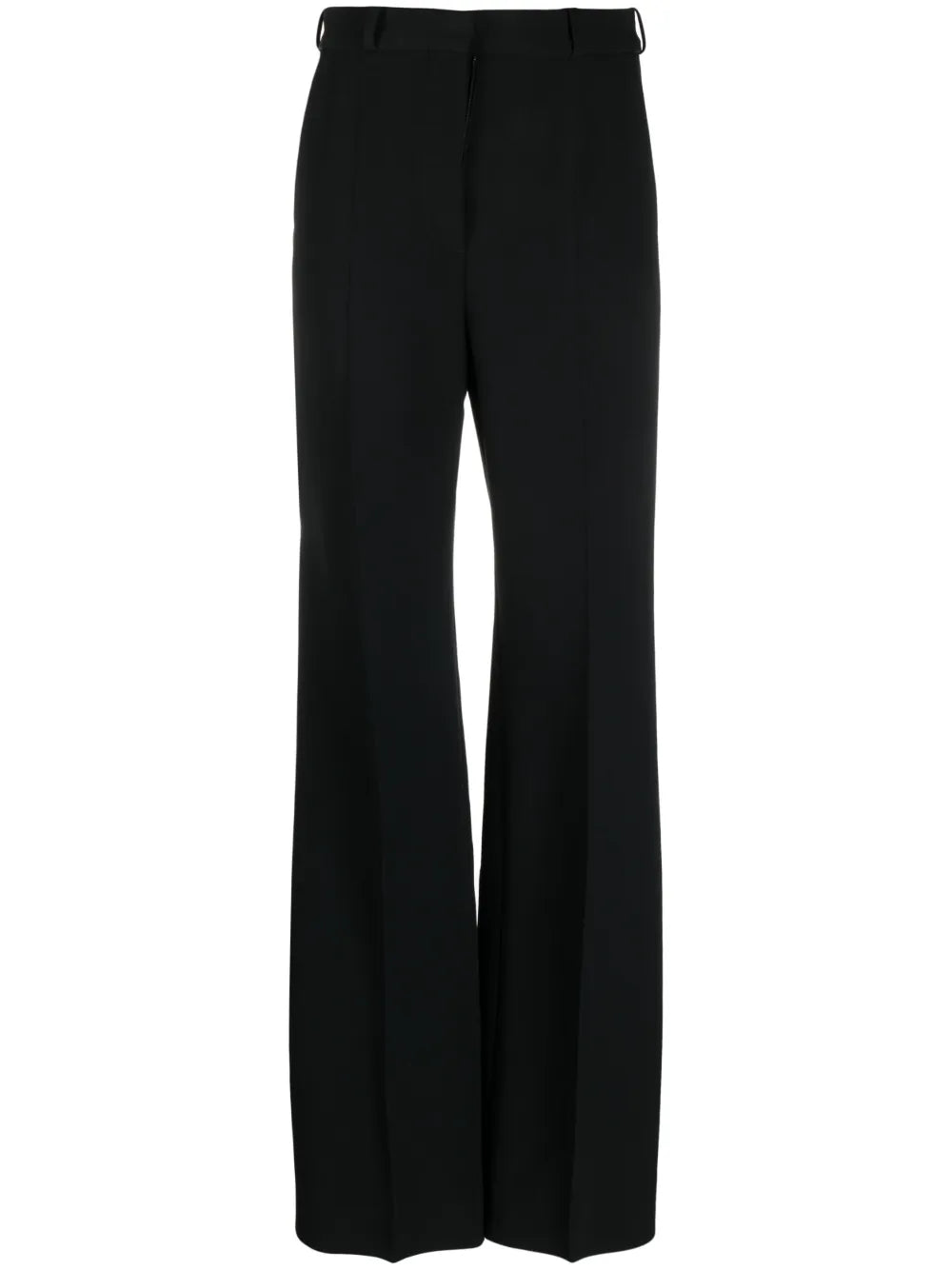 High-Waist Flared Trousers