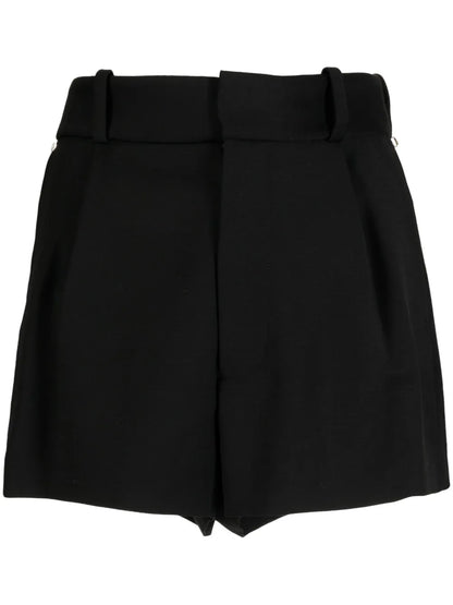 Crystal-Embellished Cut-Out Shorts
