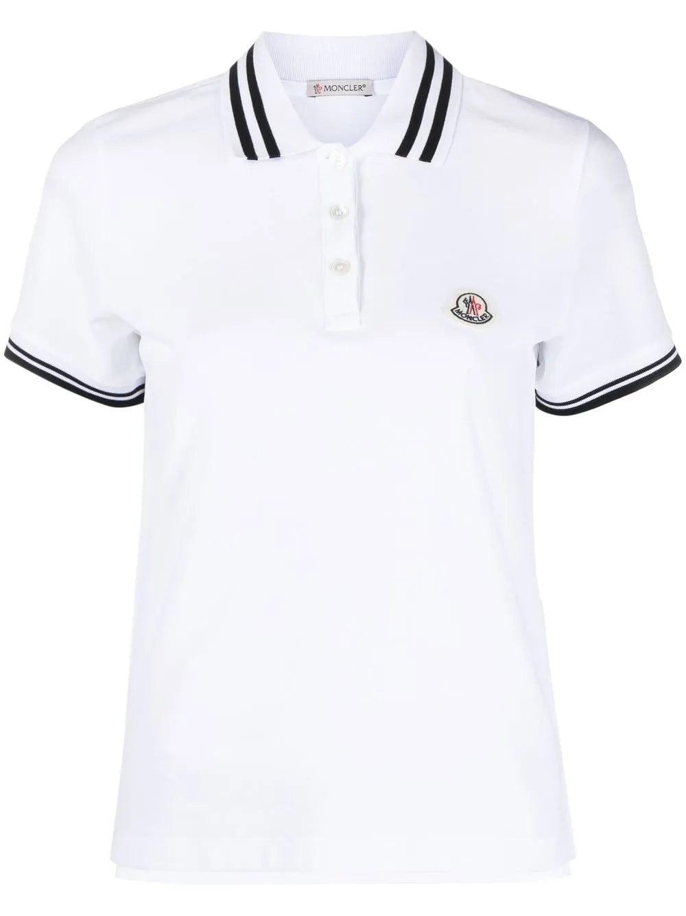 Stripe-Trim Polo Shirt