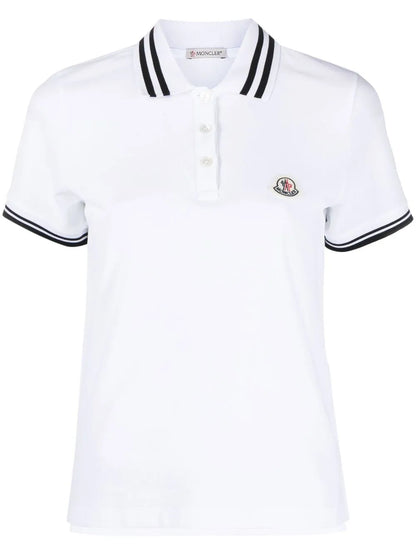 Stripe-Trim Polo Shirt