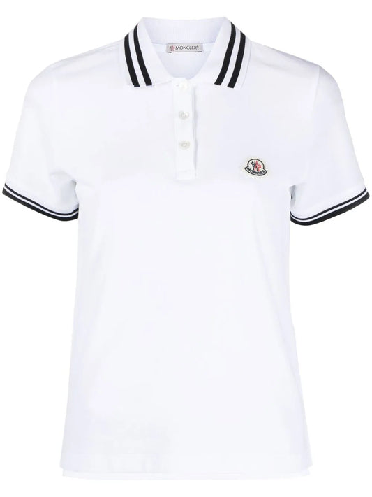 Stripe-Trim Polo Shirt