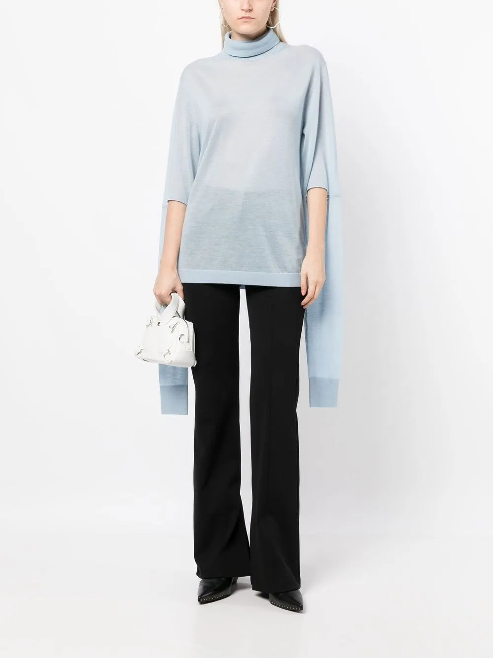 Cut-Out Detail Cashmere Jumper