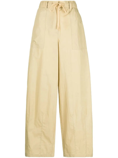 High-Waist Tapered Trousers
